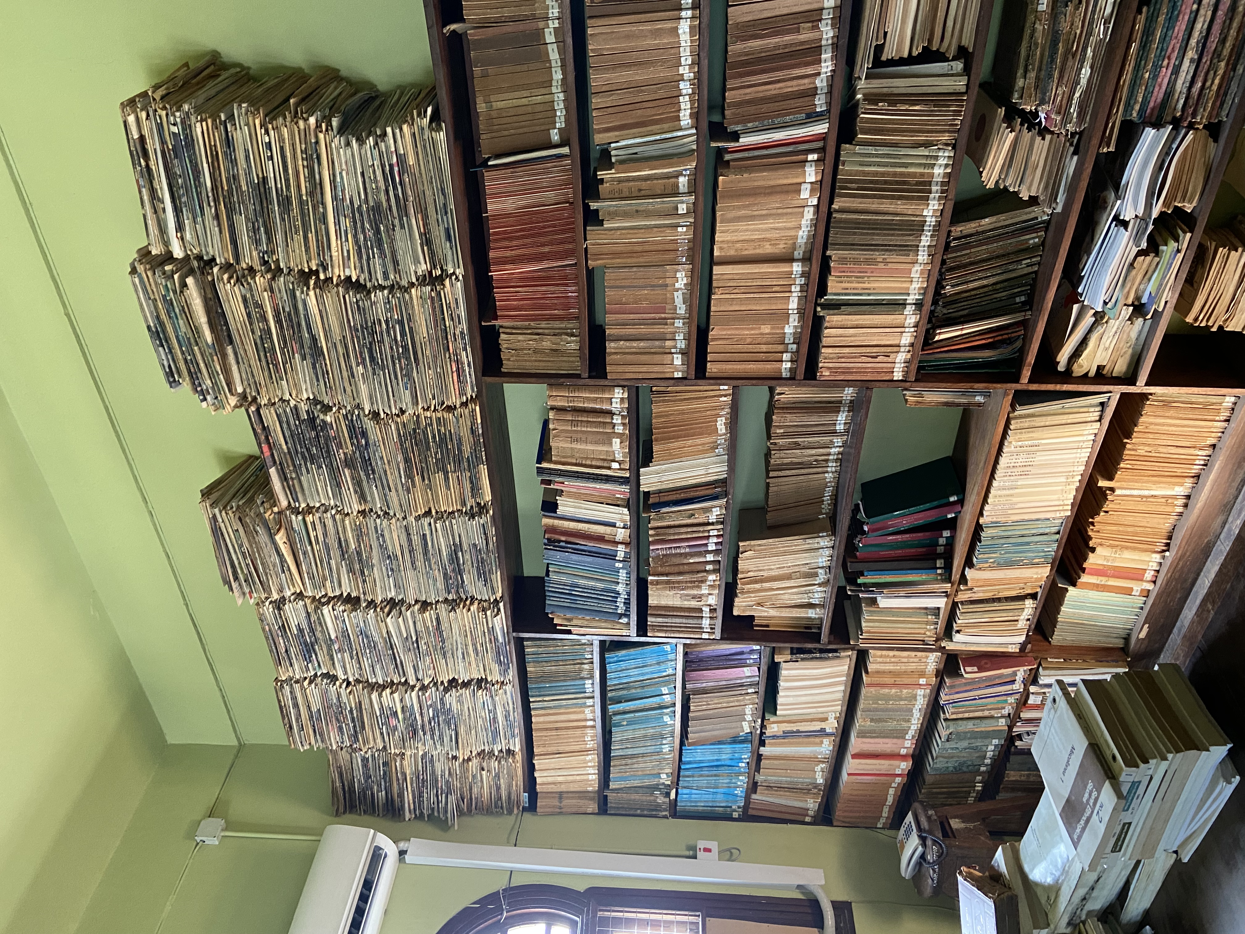 Archival Room at the National Museum of Tanzania