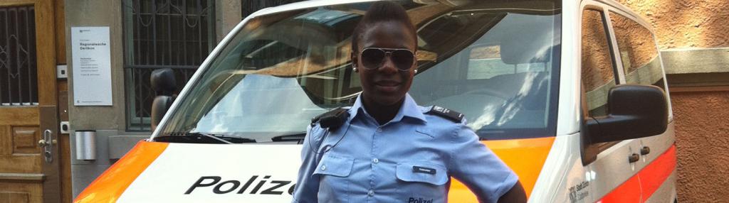 Kossiwa Jacqueline police uniform