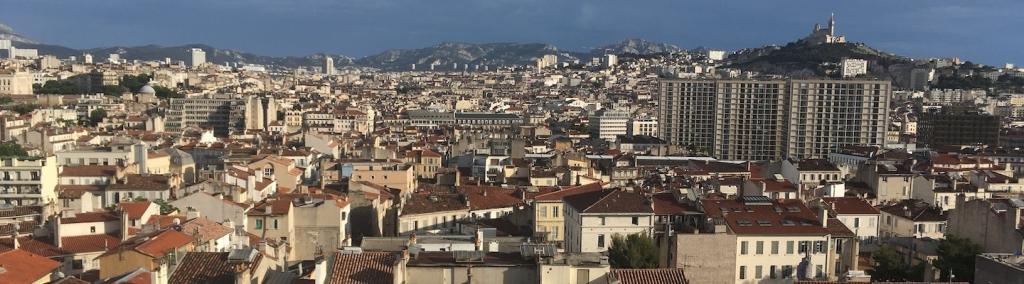 A view of Marseille, France