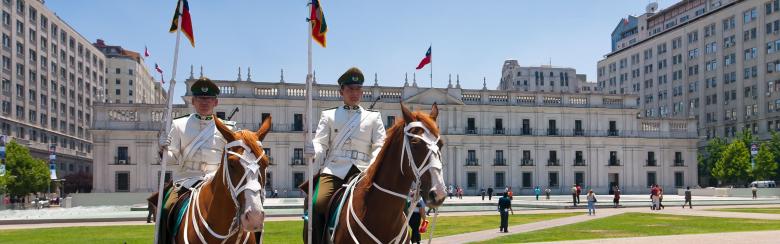 santiago chile banner