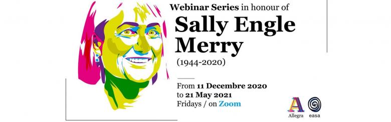 Sally Engle Merry Webinar series poster