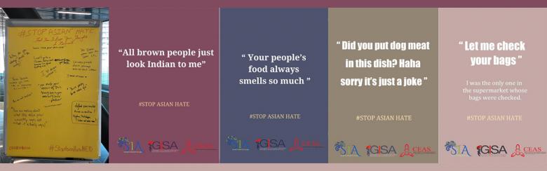 The Student Initiative on Asia (SIA) and the China and East Asia Studies Initiative (CEAS) recently came together to organise a campaign on anti-Asian racism 