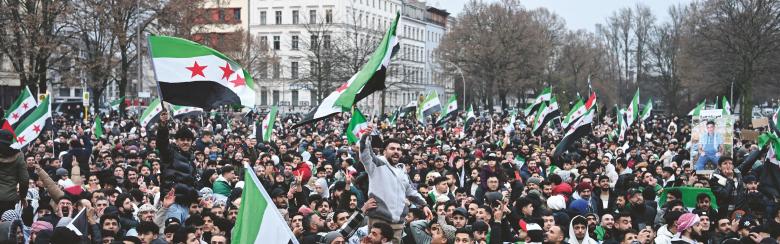 Globe Syrian Refugees after Assad