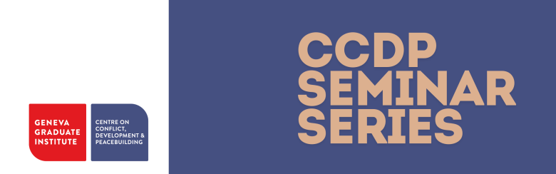 CCDP Seminar Banner