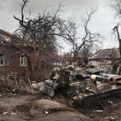 Tank war in Ukraine