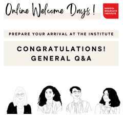 OnlineWelcomeDays_Congratulations! General Q&A