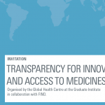 Transparency for innovation and access to medicines