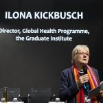 Ilona Kickbusch presenting