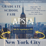 NYC Graduate School Fair 2019