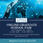 APSIA IMAGE GRAD SCHOOL FAIR