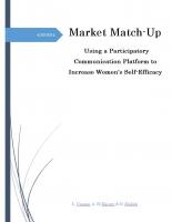  Market Match-up: using a participatory communication platform to increase women's self-efficacy   